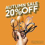 対象商品が一律20％OFF!　「JINS AUTUMN SALE」スタート！